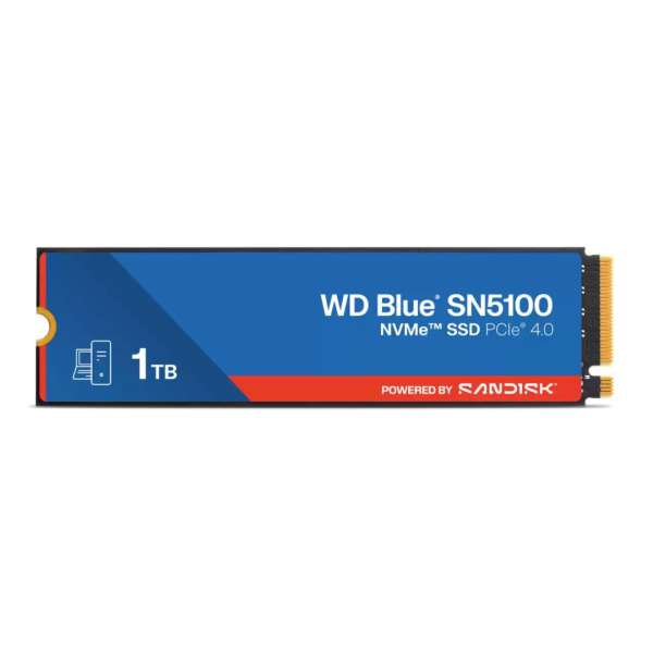 Western Digital 1TB M.2 2280 NVMe SN5100 Blue