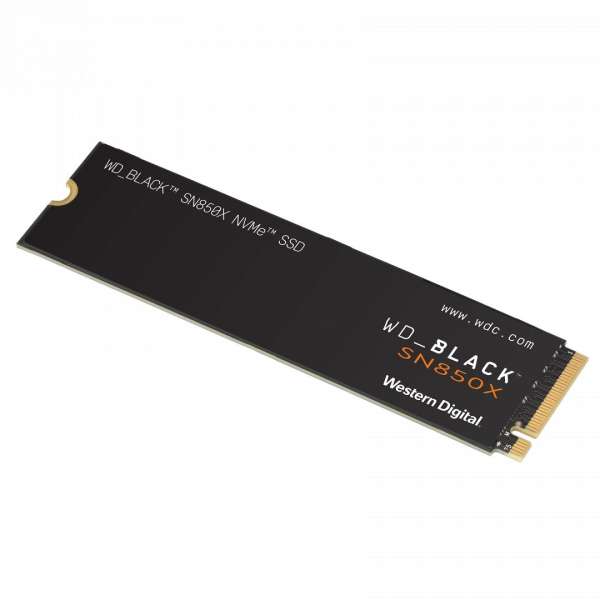 Western Digital 1TB M.2 2280 NVMe SN850X Without Heatsink Black