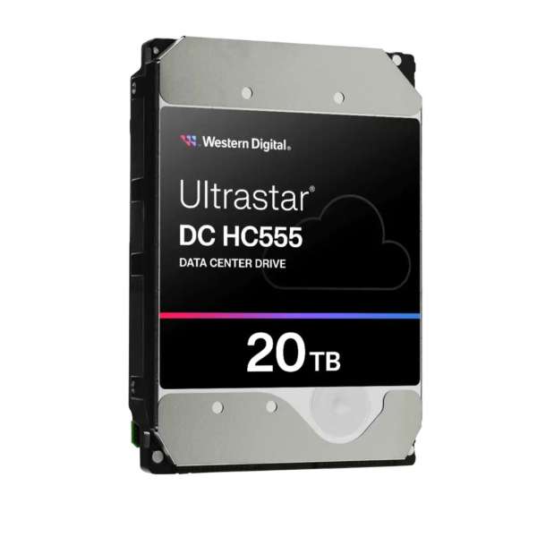 Western Digital 20TB 7200rpm SATA-600 512MB Ultrastar DC HC555