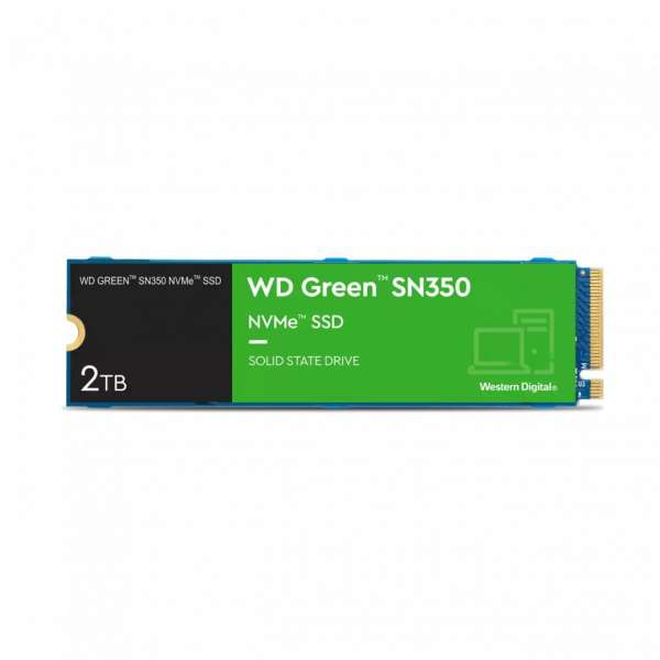 Western Digital 2TB M.2 2280 NVMe SN350 Green