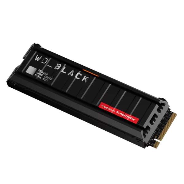 Western Digital 2TB M.2 2280 NVMe SN8100 with Heatsink Black