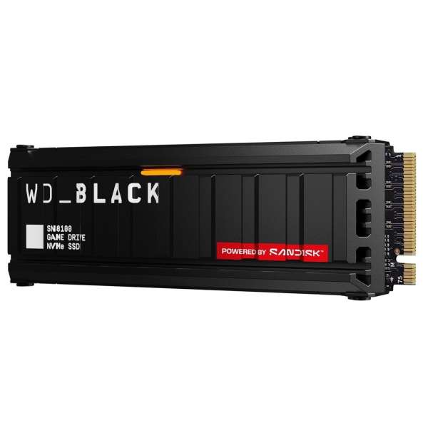 Western Digital 2TB M.2 2280 NVMe SN8100 with Heatsink Black