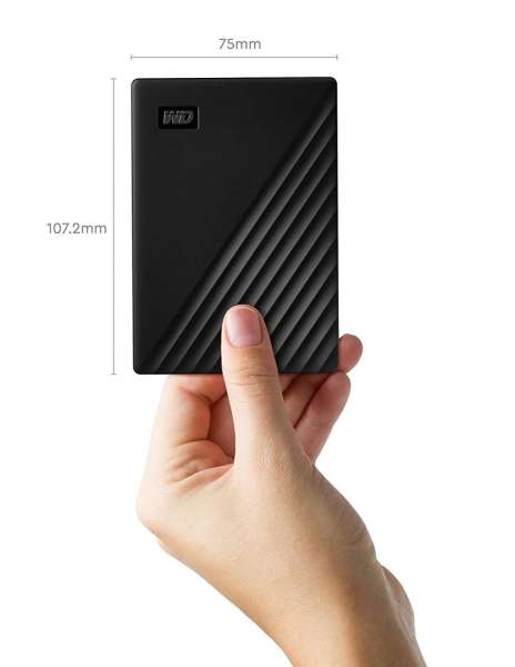 Western Digital 4TB 2,5" USB3.2 My Passport USB3.2 Black