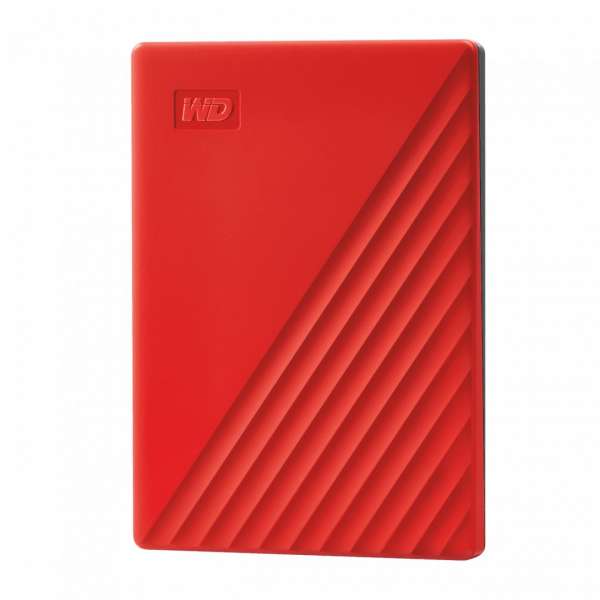 Western Digital 4TB 2,5" USB3.2 My Passport Red