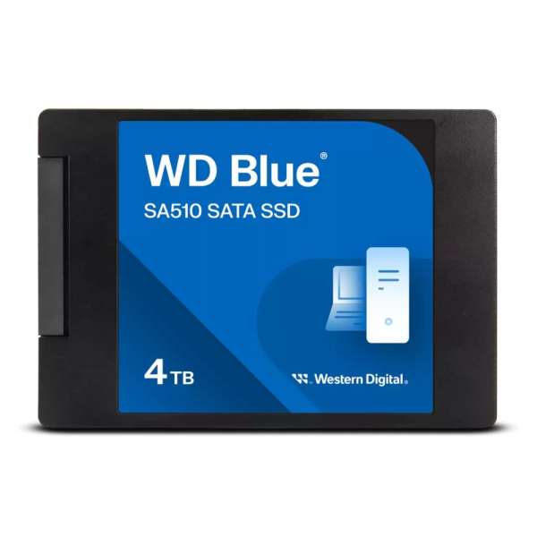 Western Digital 4TB 2,5" SATA3 SA510 Blue