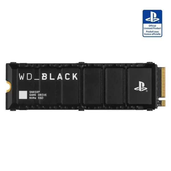 Western Digital 8TB M.2 2280 NVMe SN850P for PS5 with Heatsink Black