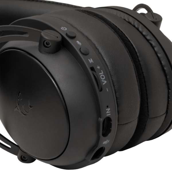 White Shark Gorilla Pro Wireless Bluetooth Gaming Headset Black