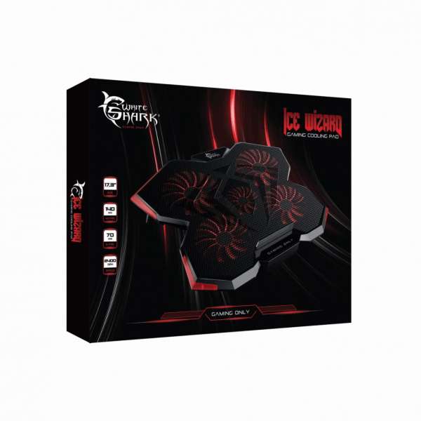 White Shark GCP-29 Ice Wizard Notebook hűtő Black