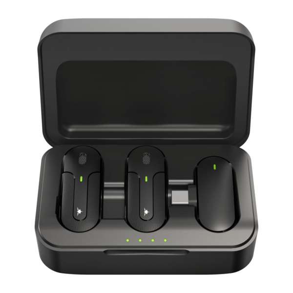 White Shark Ikoro Wireless Microphone Black
