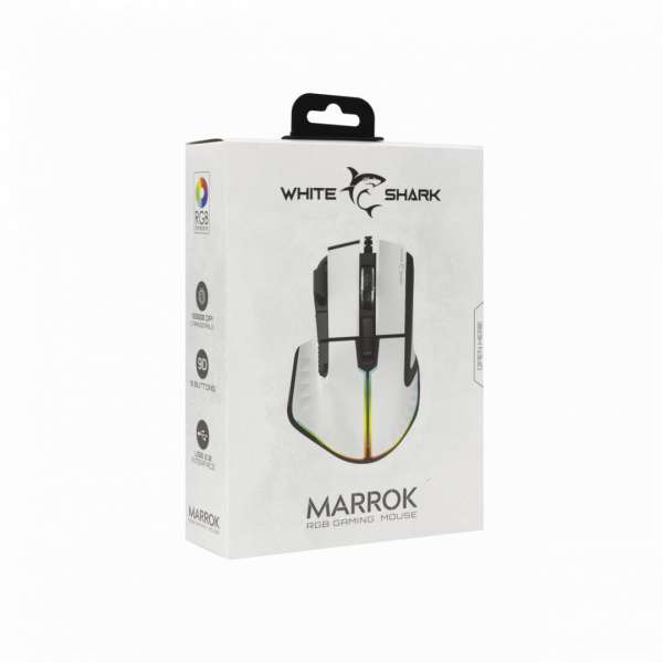 White Shark Marrok Gaming mouse White