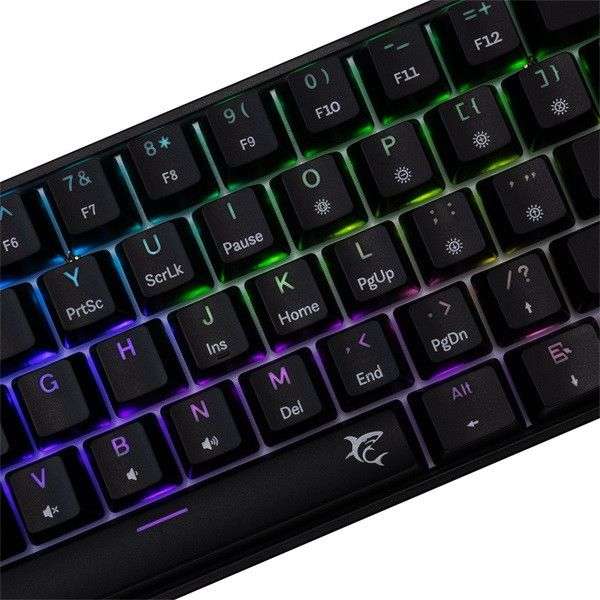 White Shark Shinobi 2 Gaming Keyboard Black HU