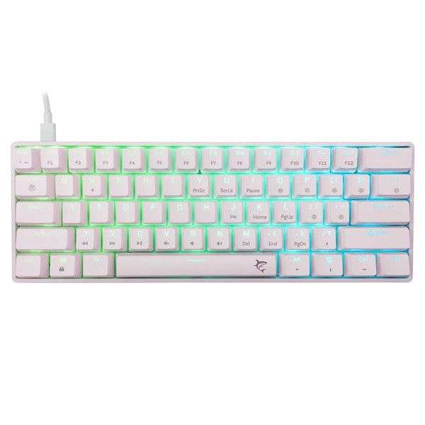 White Shark Shinobi 2 Gaming Keyboard White HU