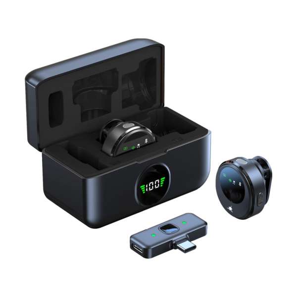 White Shark Tassa Wireless Microphone Black