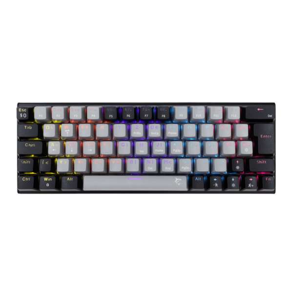 White Shark Wakizashi 2 Red Switches Gaming Keyboard Black/Grey HU