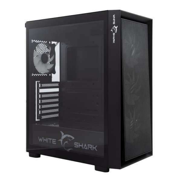 White Shark Warhead 3 Tempered Glass Black