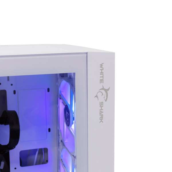 White Shark Warhead 3 Tempered Glass White