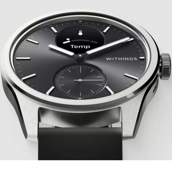 Withings Scanwatch 2 42mm Stainless steel Black