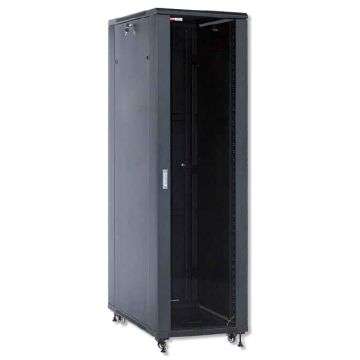 WP WPN-RNA-32808-BS Szabadon álló Rackszekrény Black
