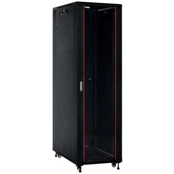 WP WPN-RNA-22606-B Szabadon álló Rackszekrény Black