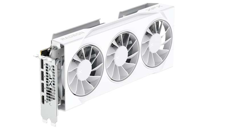 XFX RX9070GRE 12GB DDR6 Triple Fan Gaming Edition White