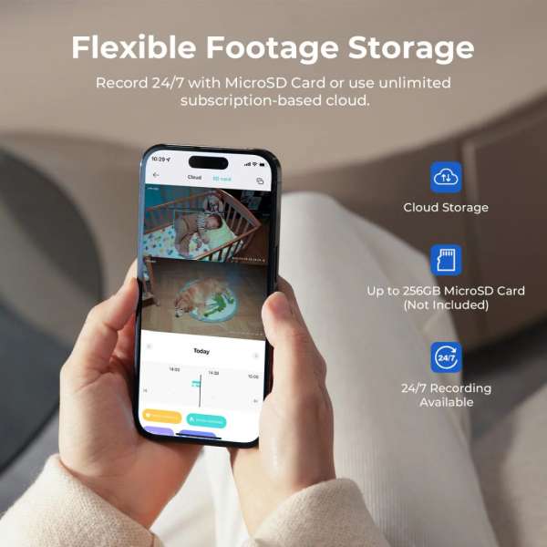 Xiaomi Imilab C30 Dual 3K+3K WiFi Plug-in Indoor Camera