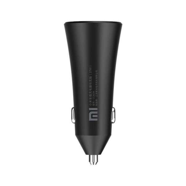 Xiaomi Mi 37W Dual-Port Car Charger Black