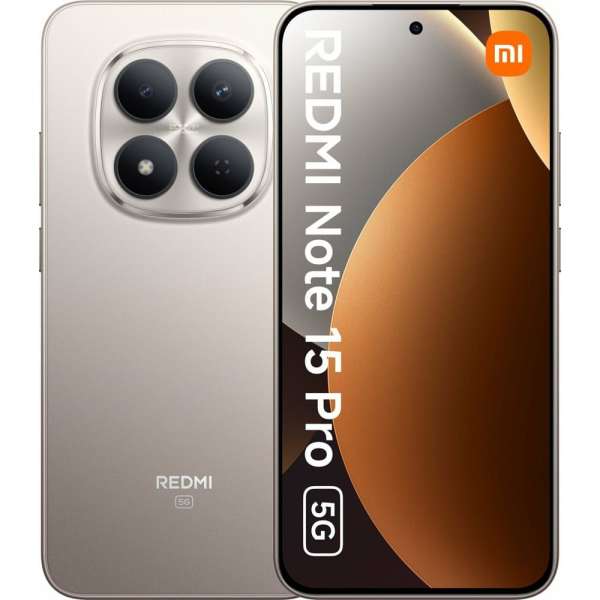 Xiaomi Redmi Note 15 Pro 5G 256GB DualSIM Titanium