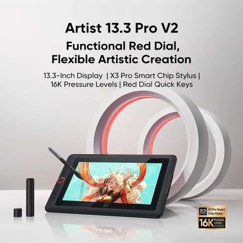 XP-PEN Artist 13.3 Pro V2 Black