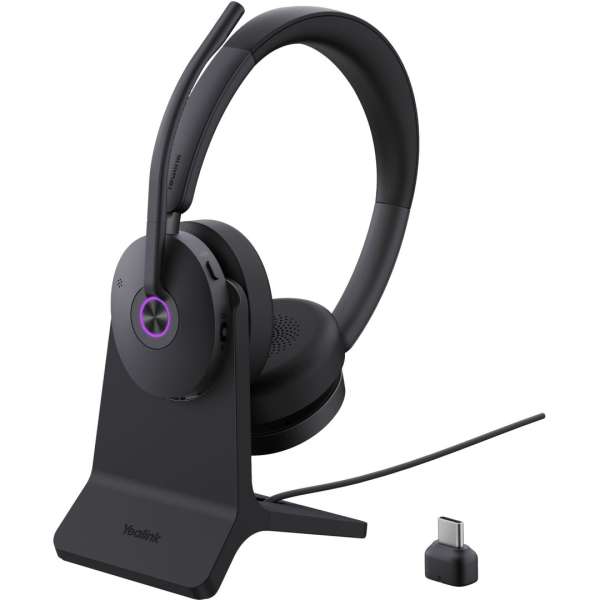 Yealink BH74 Dual UC Bluetooth Headset with Stand Black