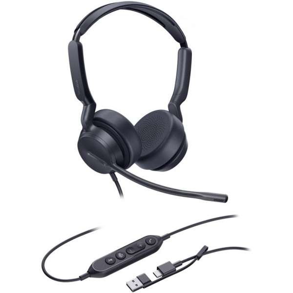 Yealink UH42 SE Dual Teams USB-C/A Headset Black