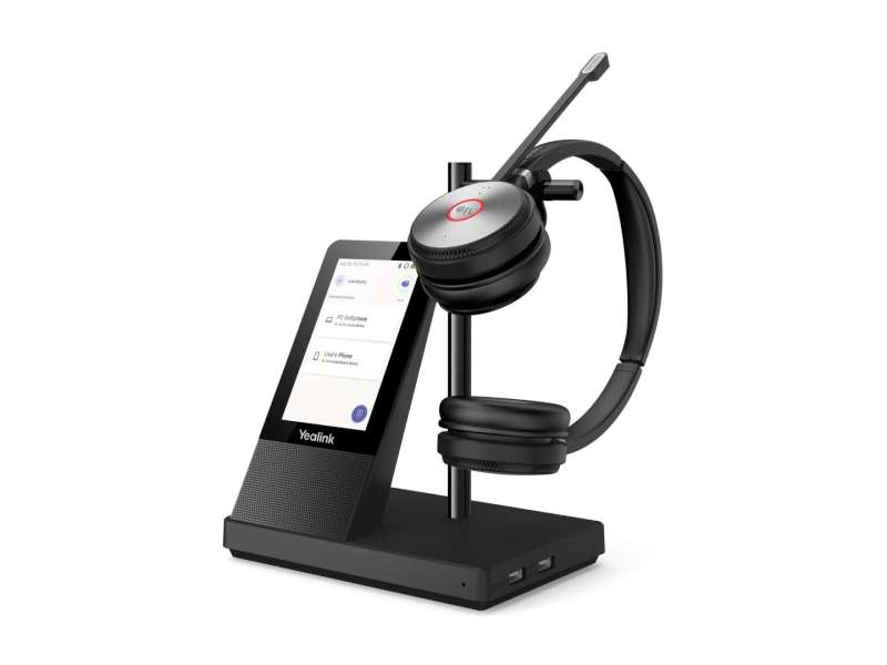 Yealink WH66 Dual Teams Dect Wireless Headset Black