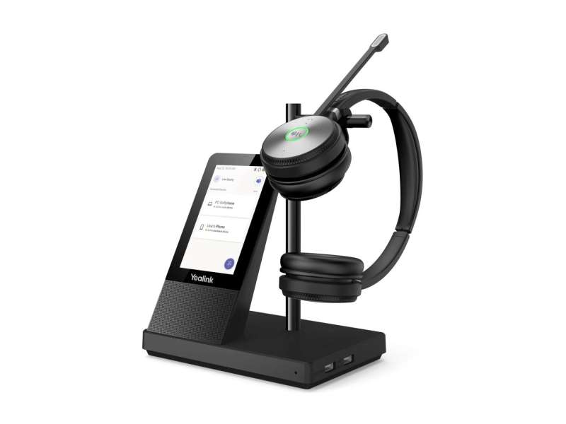Yealink WH66 Dual Teams Dect Wireless Headset Black