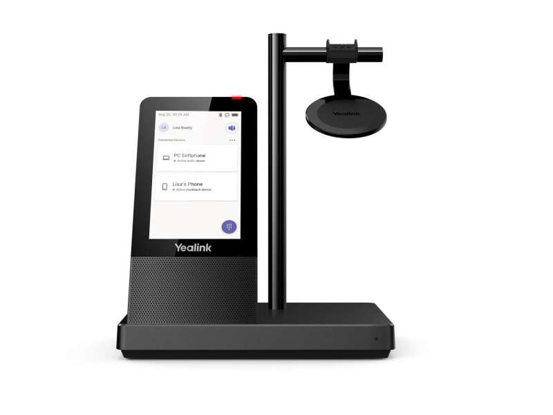 Yealink WH66 Dual Teams Dect Wireless Headset Black