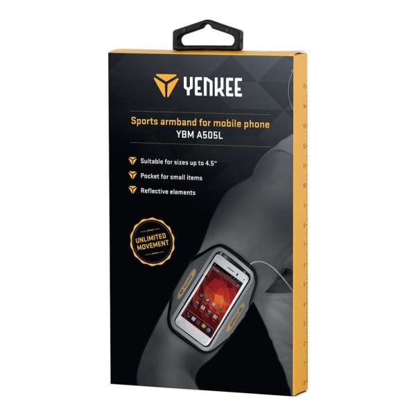 Yenkee YBM A505L Sports armband for mobile phone L