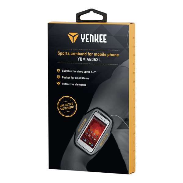 Yenkee YBM A505XL Sports armband for mobile phone XL