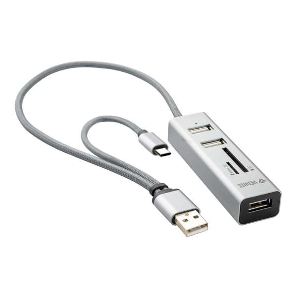 Yenkee Yenkee YHC 103SR USB C OTG hub+reader