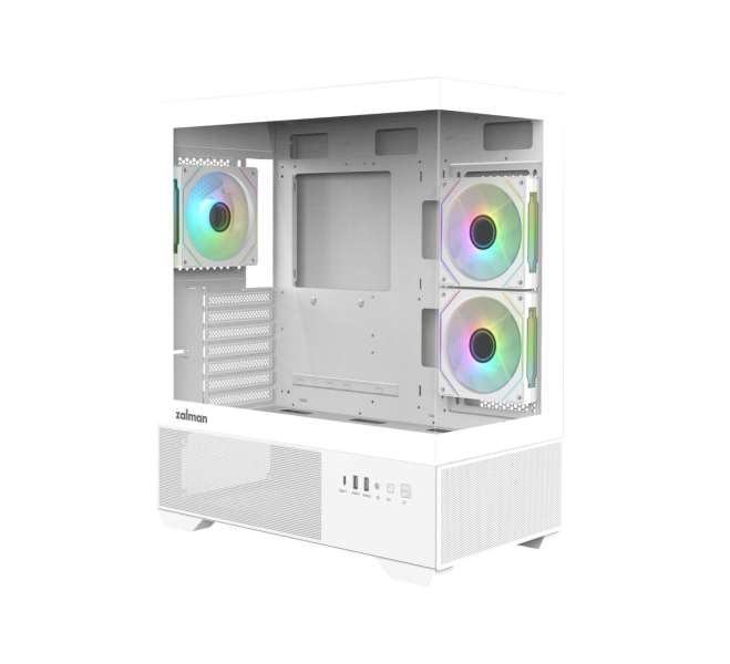 Zalman Chronix V2 RGB Tempered Glass White