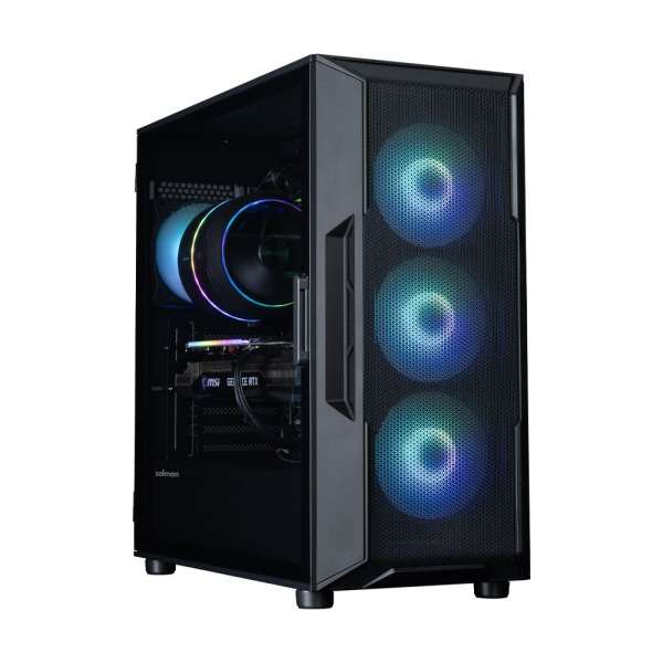 Zalman I3 Neo ARGB V2 Tempered Glass Black