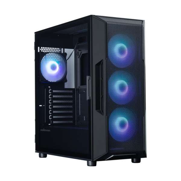 Zalman I3 Neo ARGB V2 Tempered Glass Black