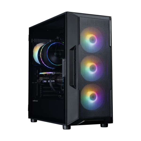 Zalman I3 Neo V2 Tempered Glass Black