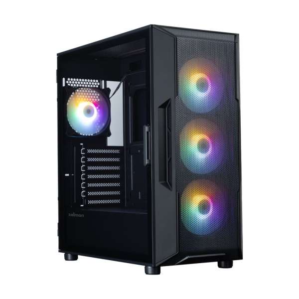 Zalman I3 Neo V2 Tempered Glass Black