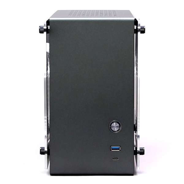 Zalman M2 Mini Tempered Glass Grey