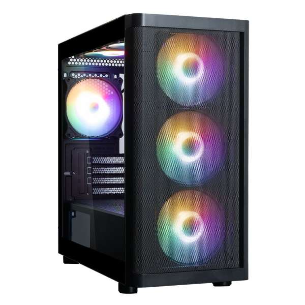 Zalman M4 SE Tempered Glass Black