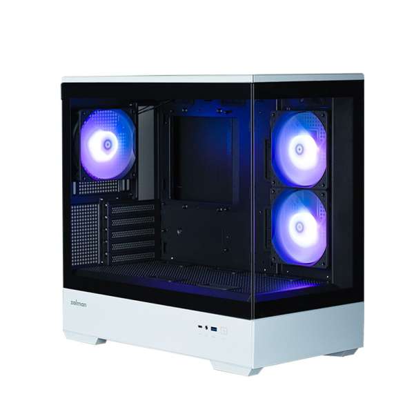 Zalman P30 BW Tempered Glass Black/White