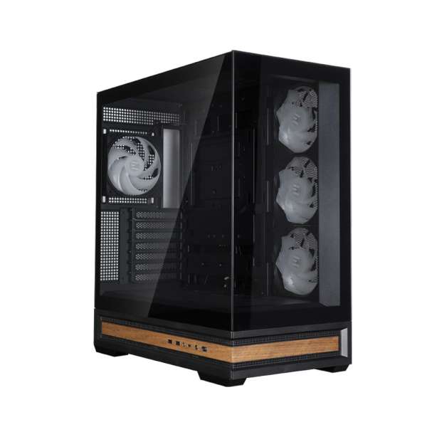 Zalman P40 Namu RGB Tempered Glass Black