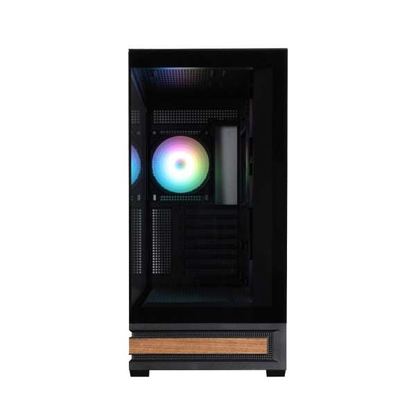 Zalman P40 Namu RGB Tempered Glass Black