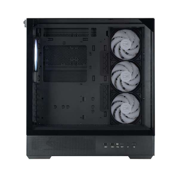 Zalman P40 Prism Plus RGB Tempered Glass Black