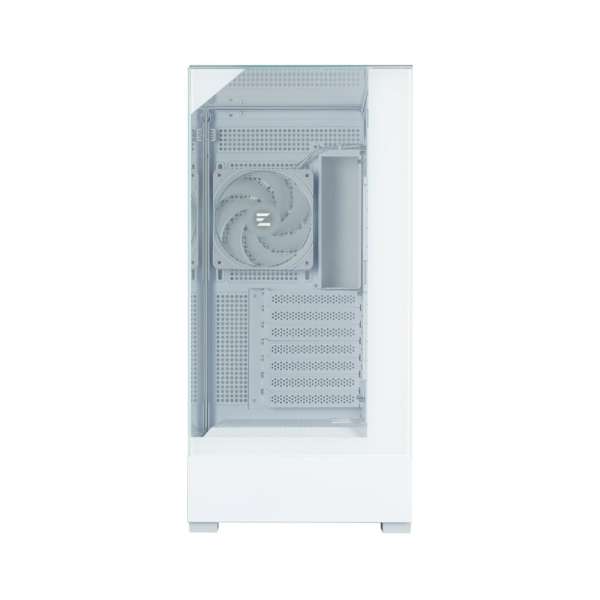 Zalman P40 Prism Plus RGB Tempered Glass White