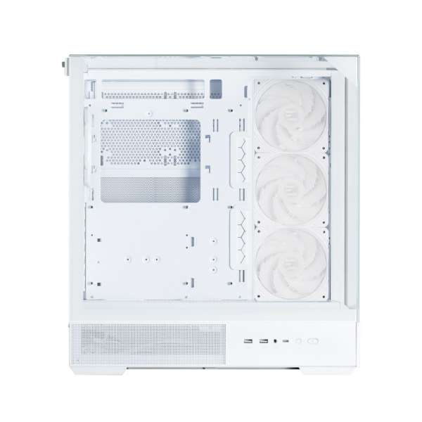 Zalman P40 Prism Plus RGB Tempered Glass White