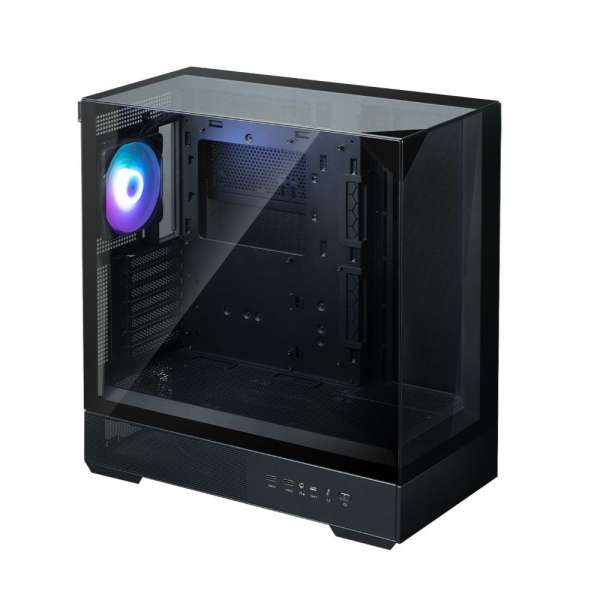 Zalman P40 Prism RGB Tempered Glass Black